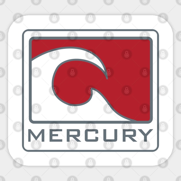 Mercury Clothing Sticker by MBK